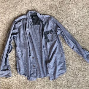 Mens long sleeve button down